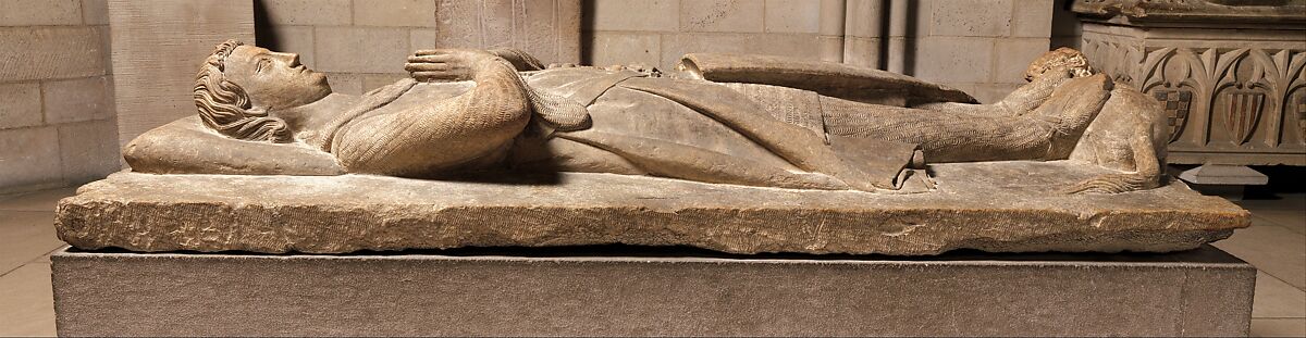 A Knight of the d'Aluye Family, Limestone, French