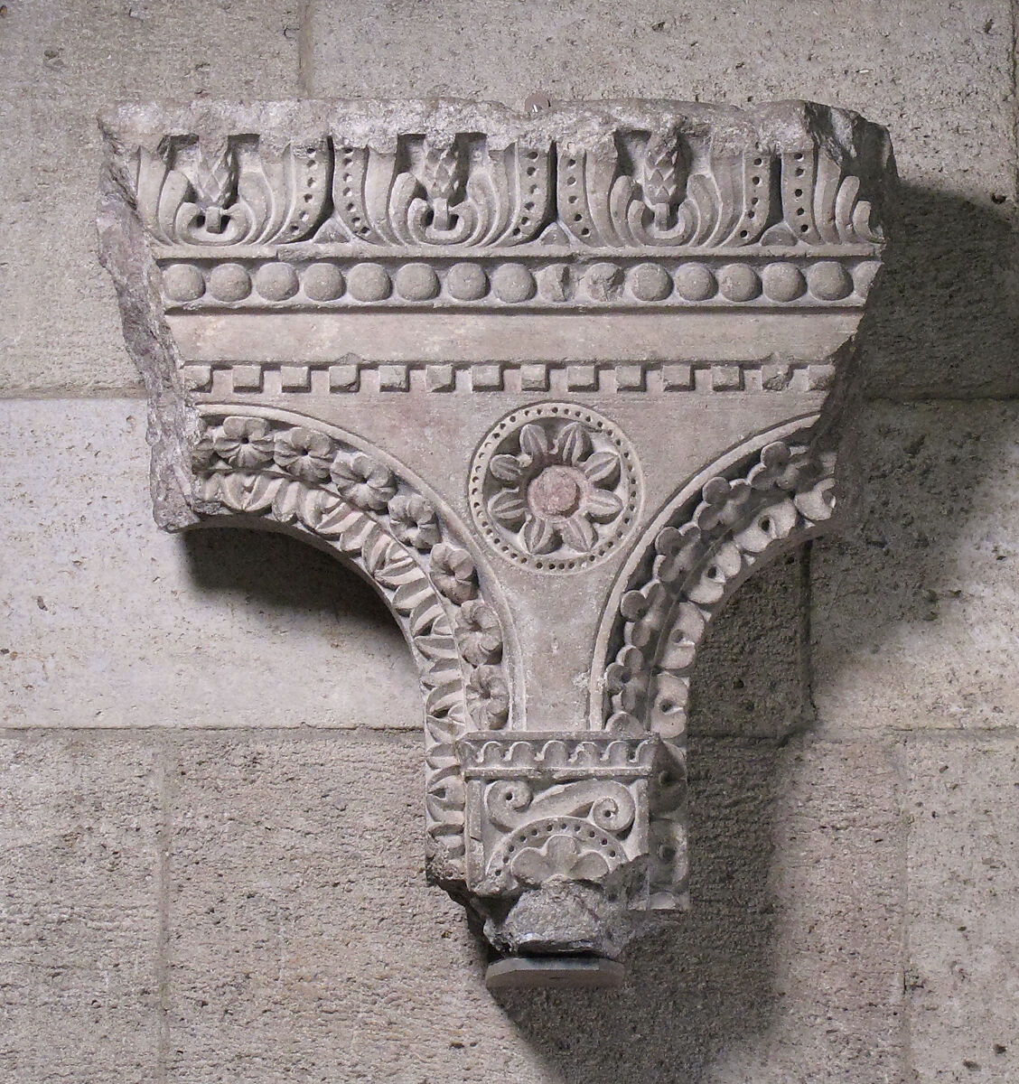 Spandrel, Marble, French 
