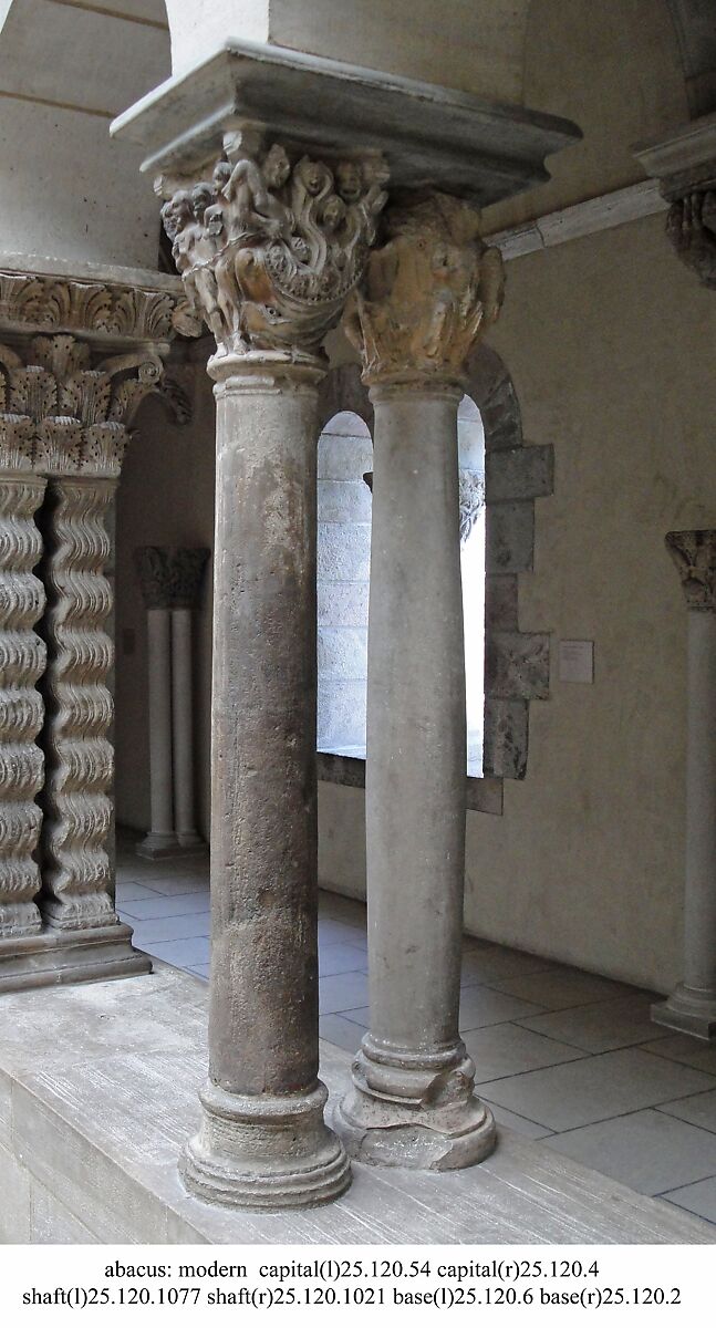 Column Shaft, Stone, French 