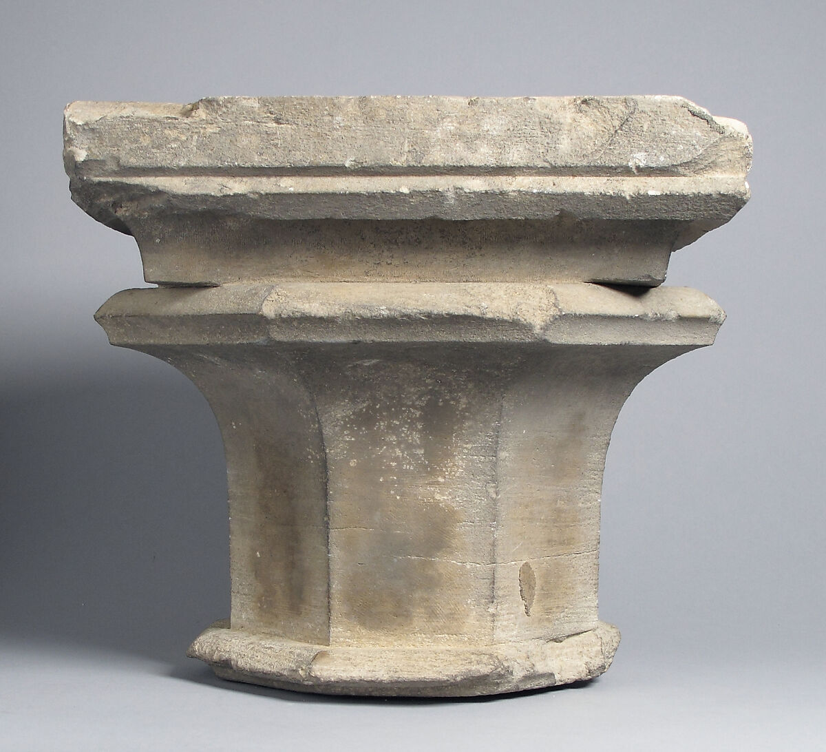 Column Base, Stone, French 