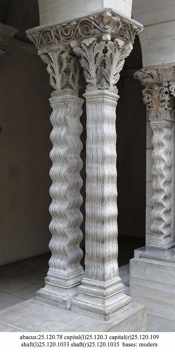 Column Shaft, Stone, French 