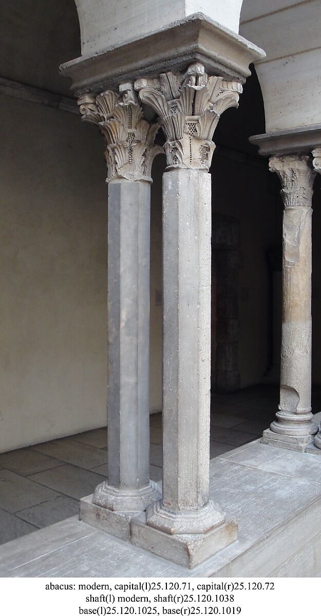 Column Shaft, Stone, French 