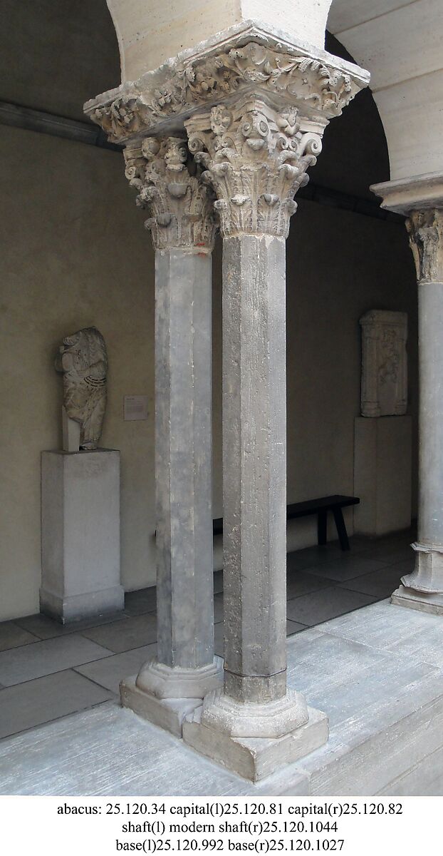 Column Shaft, Stone, French 