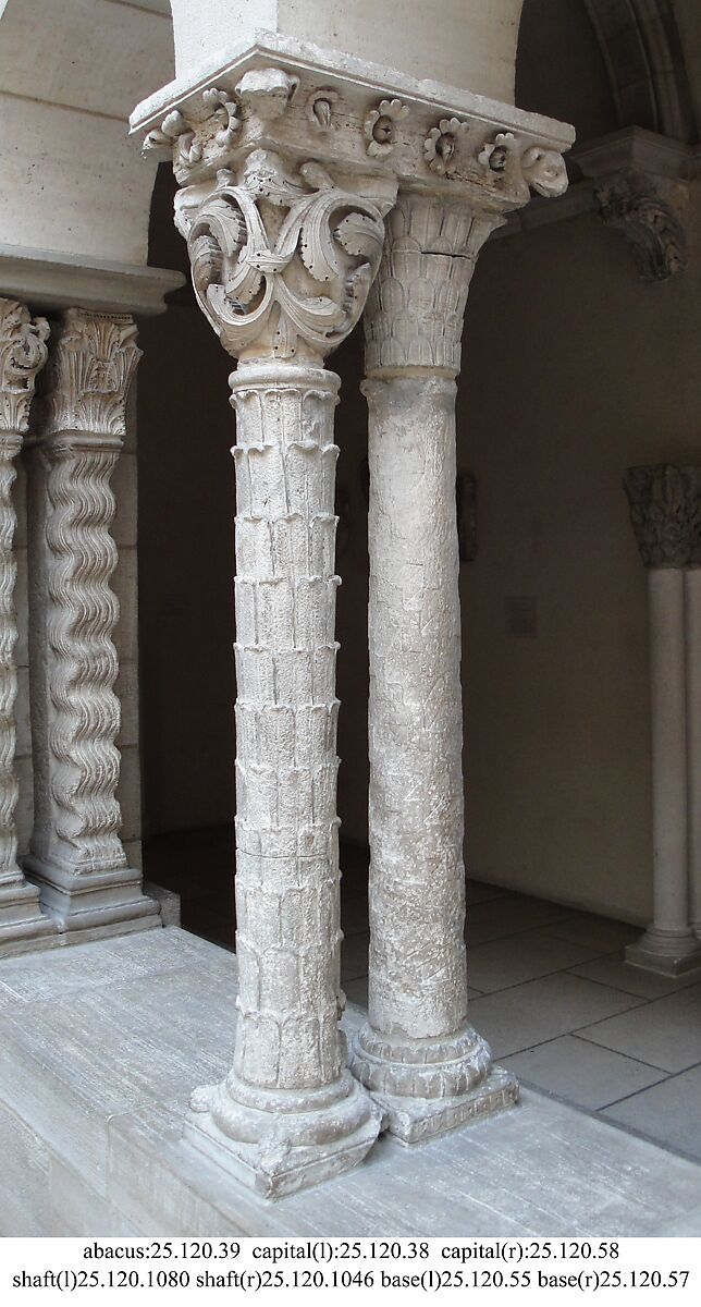 Column Shaft, Stone, French 