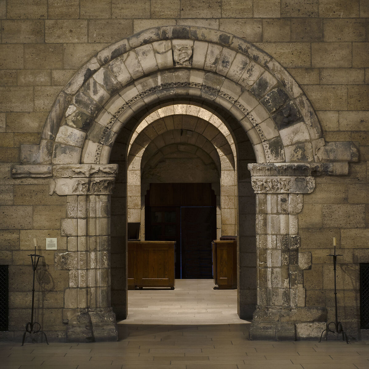 Doorway, Limestone, French 