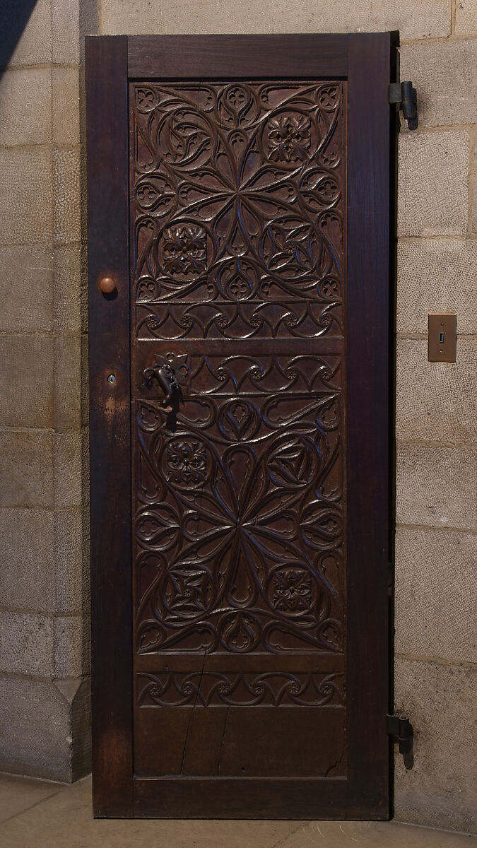 Door, walnut, Spanish 