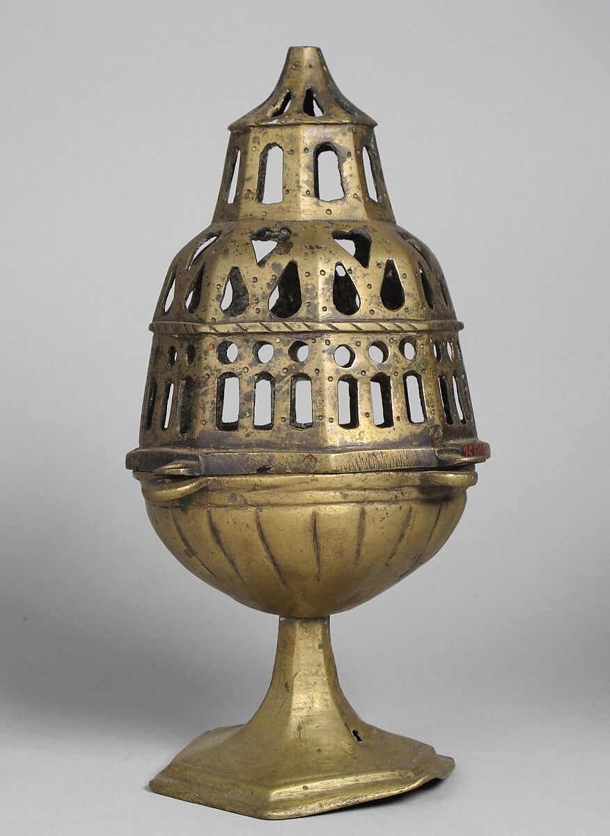 Censer, Copper alloy, French (?) or South Netherlandish (?) 