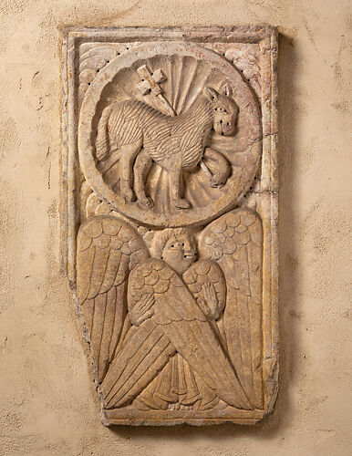 Relief of  Agnus Dei and Cherub