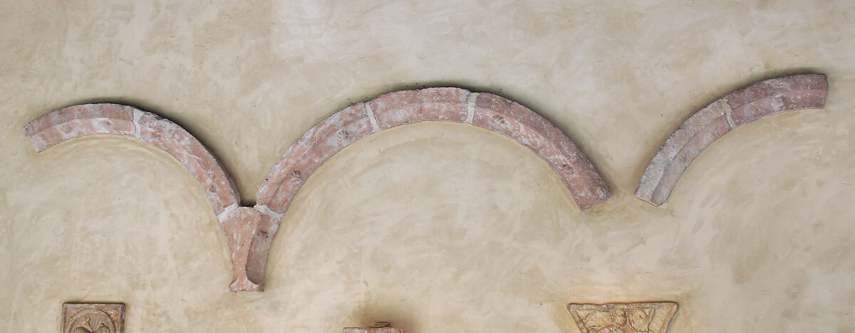 Spandrel with Sections of an Arch, Marble, Catalan 