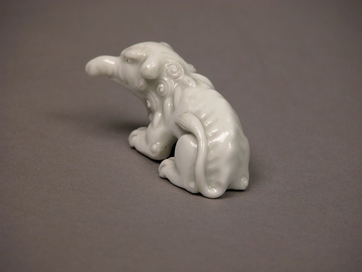 Baku, Mythical Animal, White porcelain (Hirado ware), Japan