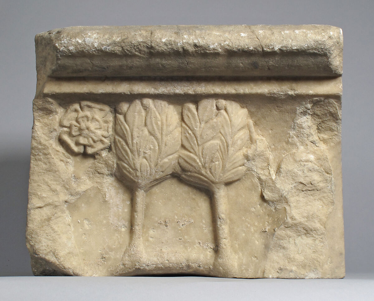 Double Capital Fragment, Stone, French
