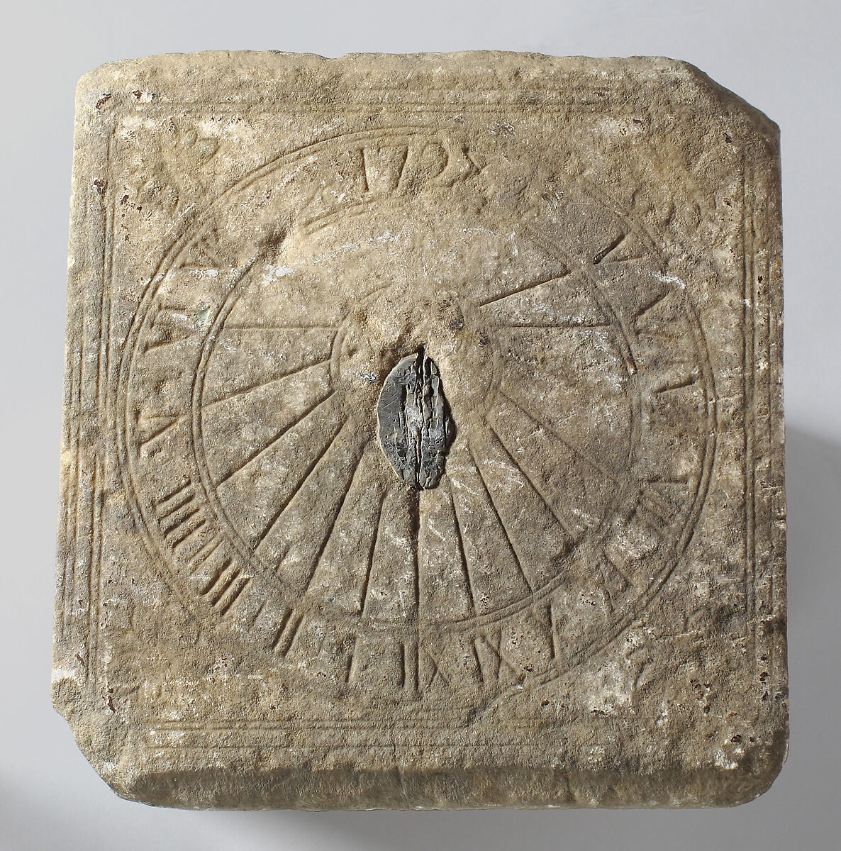Double Capital Fragment, Stone, French