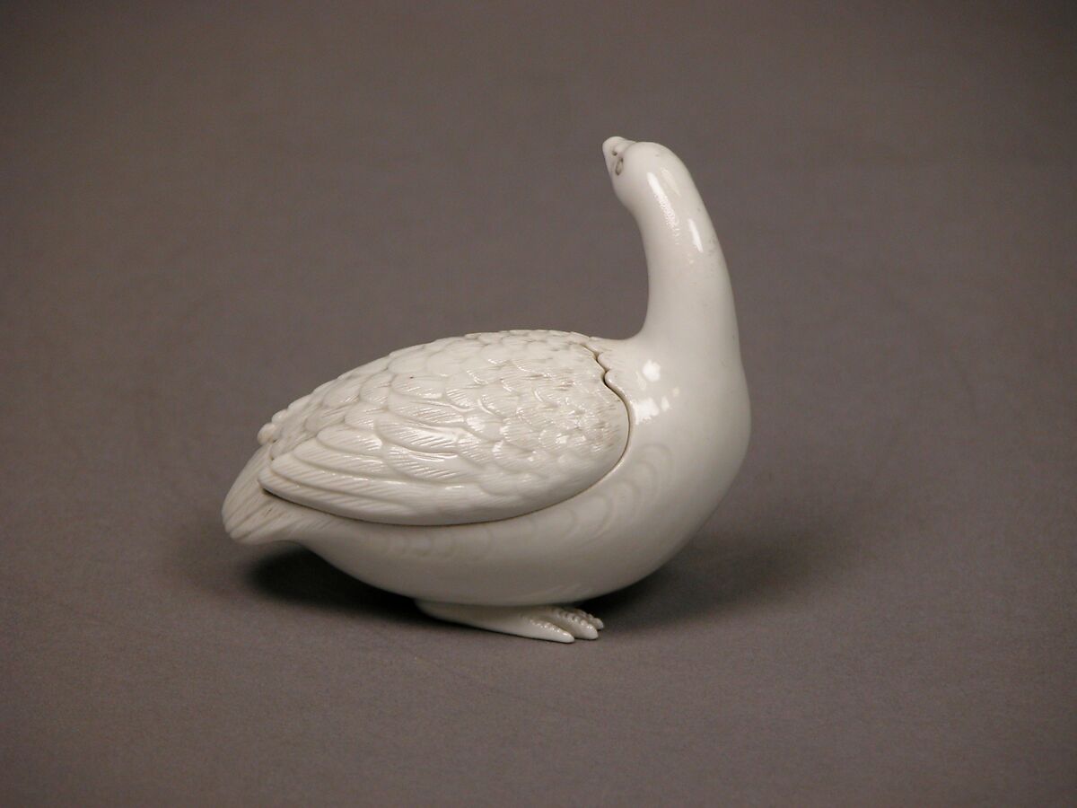 Water holder, White porcelain (Hirado ware), Japan