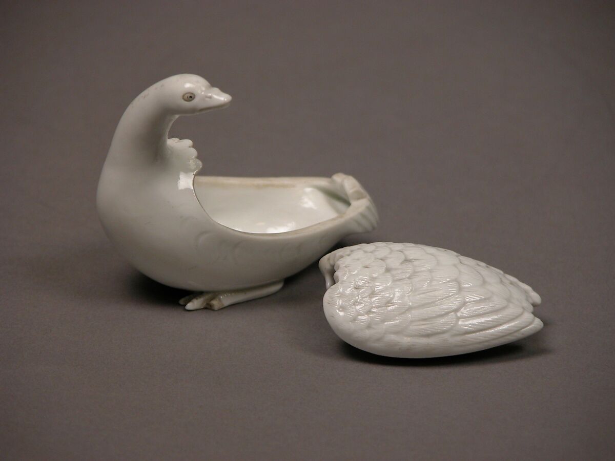 Water holder, White porcelain (Hirado ware), Japan