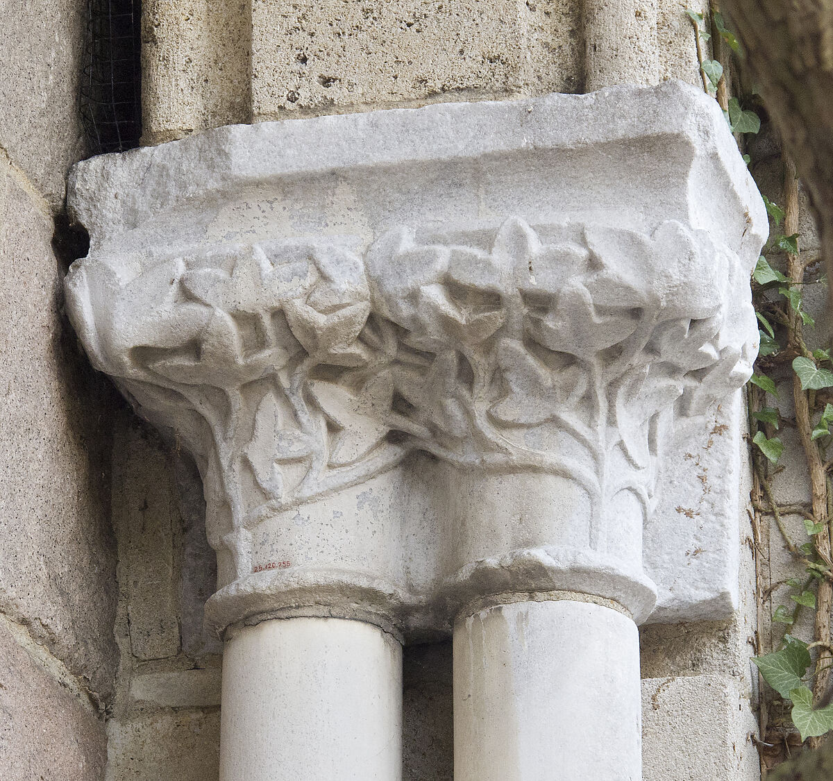 Double Capital, Marble, French 