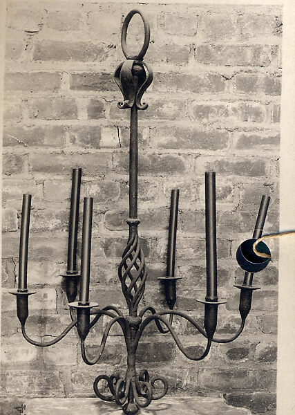Chandelier, Iron, French