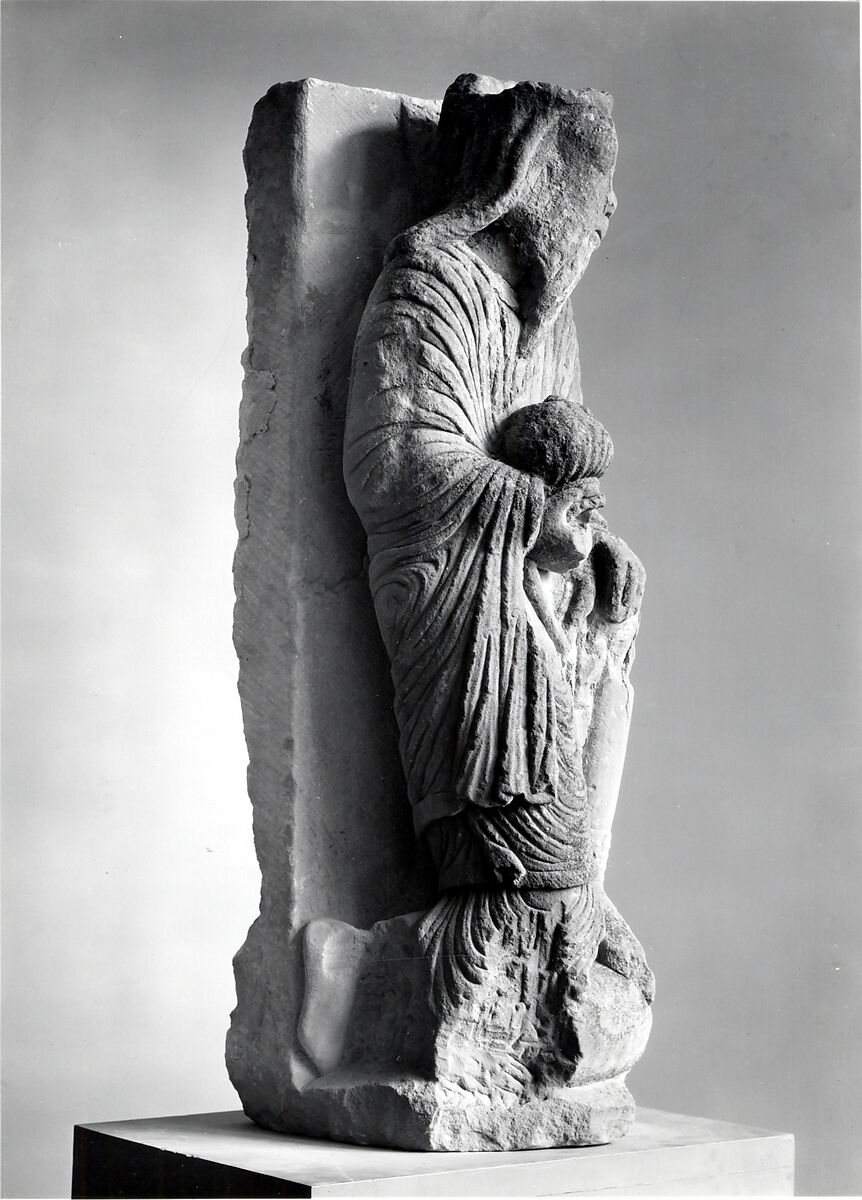 Wise Man (from a group with the Adoration of the Magi), Limestone, Spanish