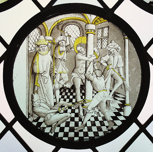 Roundel with the Flagellation