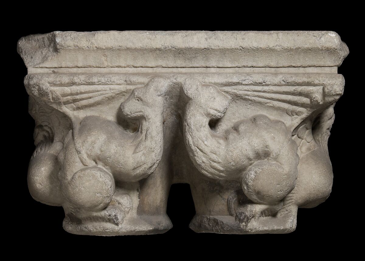 Double Column, Marble., French