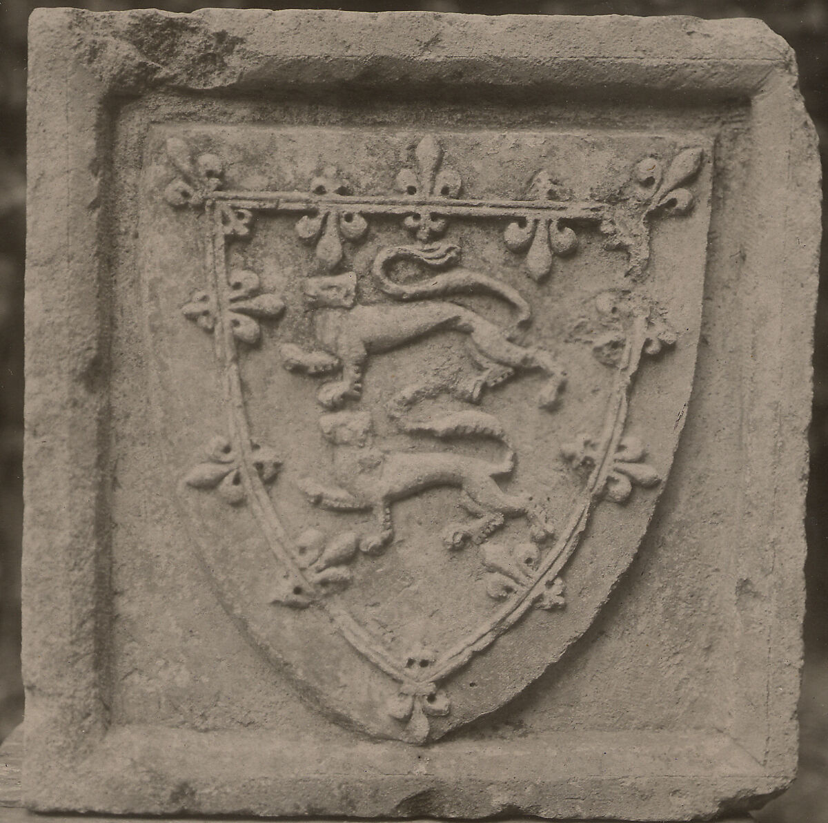 Coat of Arms, Limestone, French 