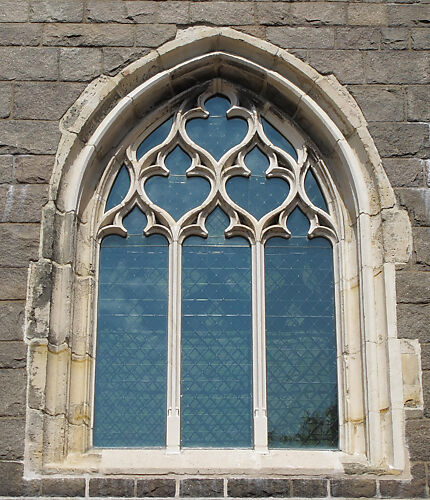Window with Flamboyant Tracery