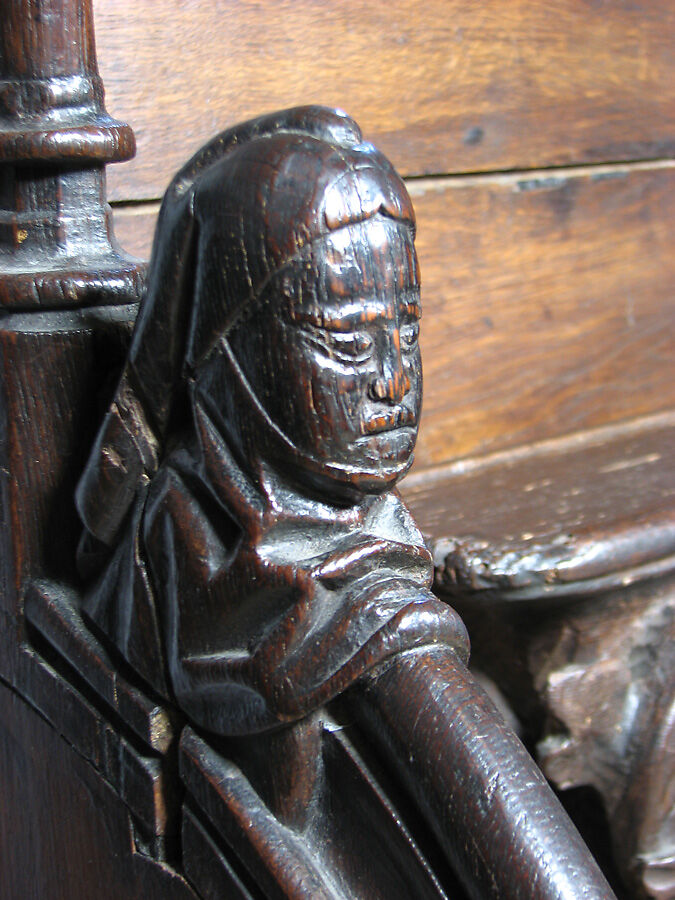 Choir Stall, Oak, French