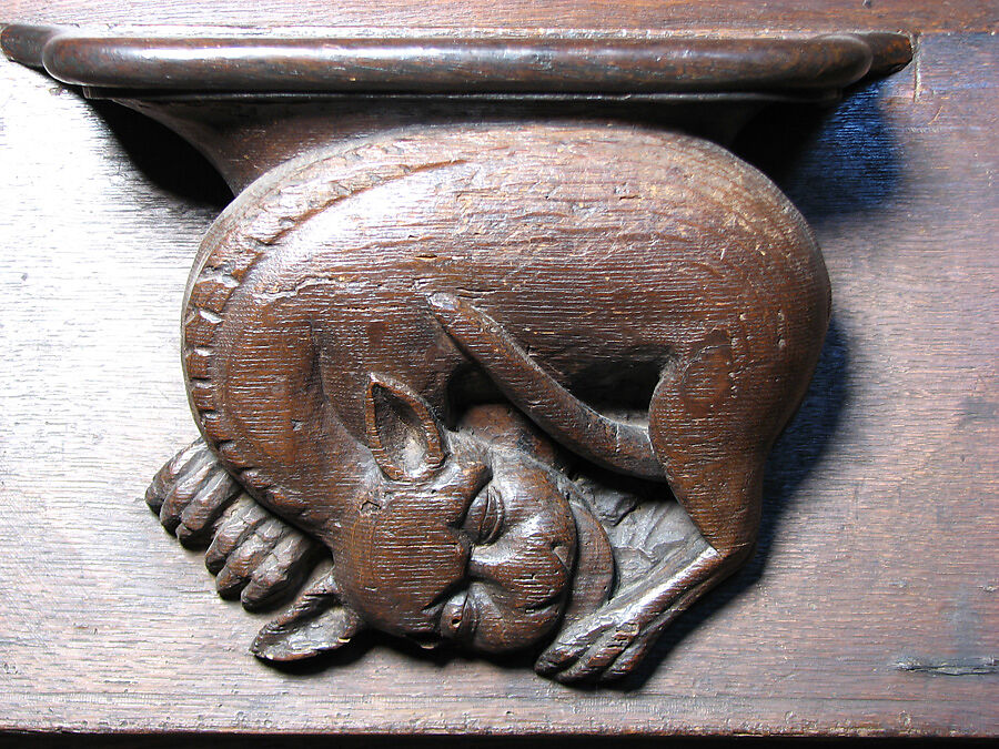 Choir Stall, Oak, French