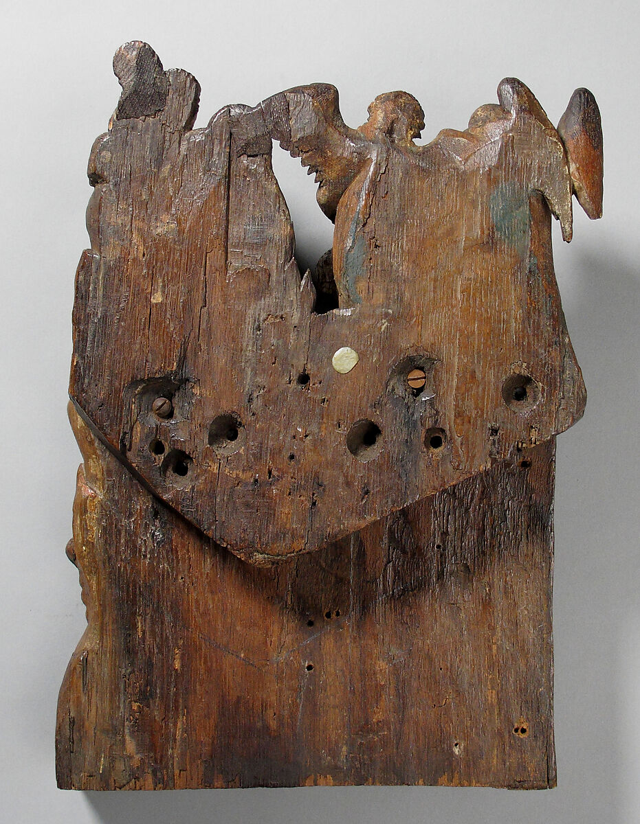 Descent into Limbo, Oak, French or South Netherlandish