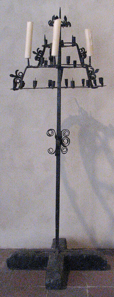 Candelabra, Iron, European