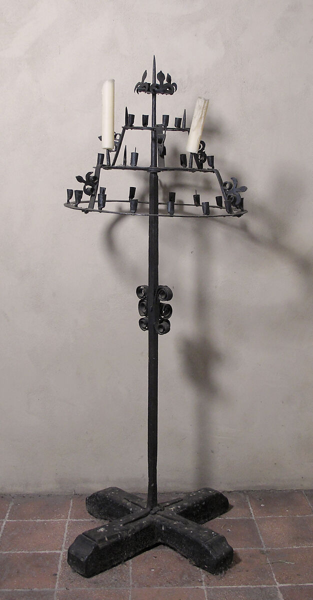 Candelabra, Iron, European 