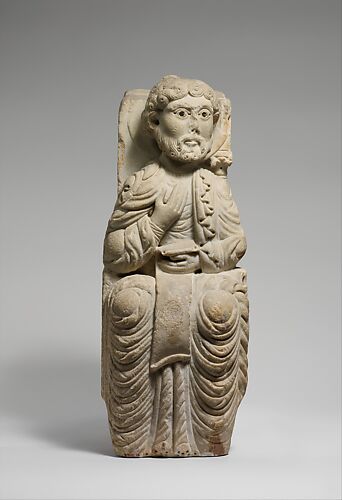 Seated Figure (Prophet or Apostle)