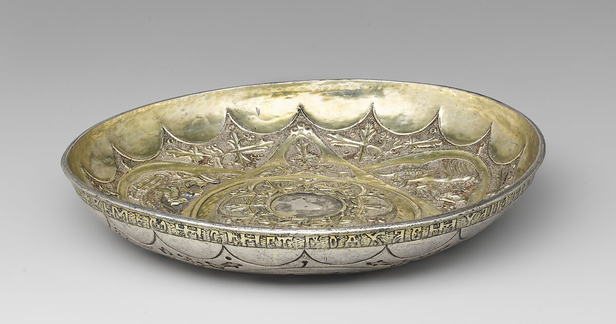 Drinking Bowl (Hanap), Silver, and gilded silver, Eastern European or Bosnian or Serbian (?)