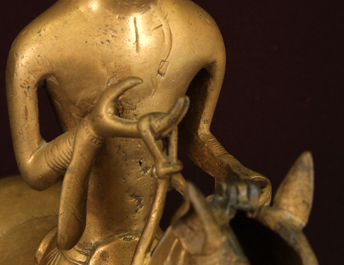 Aquamanile in the Form of a Falconer on Horseback, Copper alloy, North German