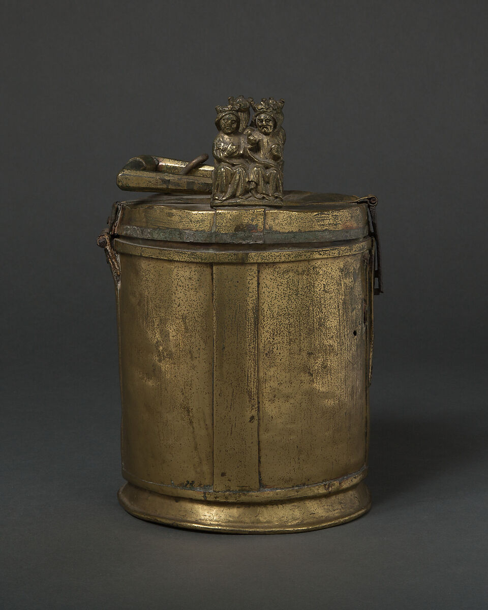 Alms Box, Brass, South Netherlandish