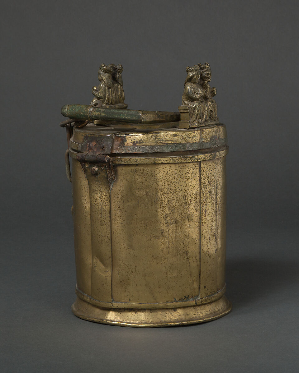 Alms Box, Brass, South Netherlandish