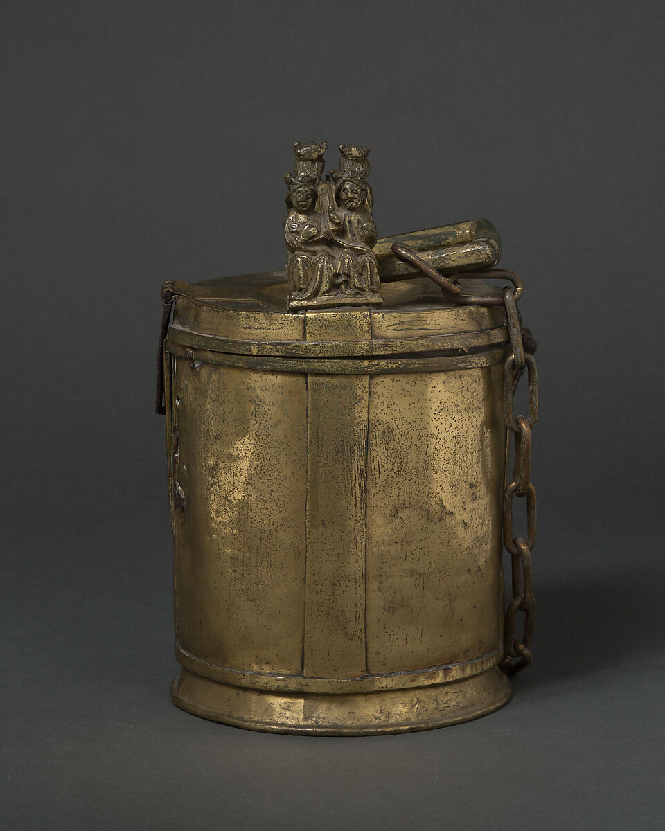 Alms Box, Brass, South Netherlandish