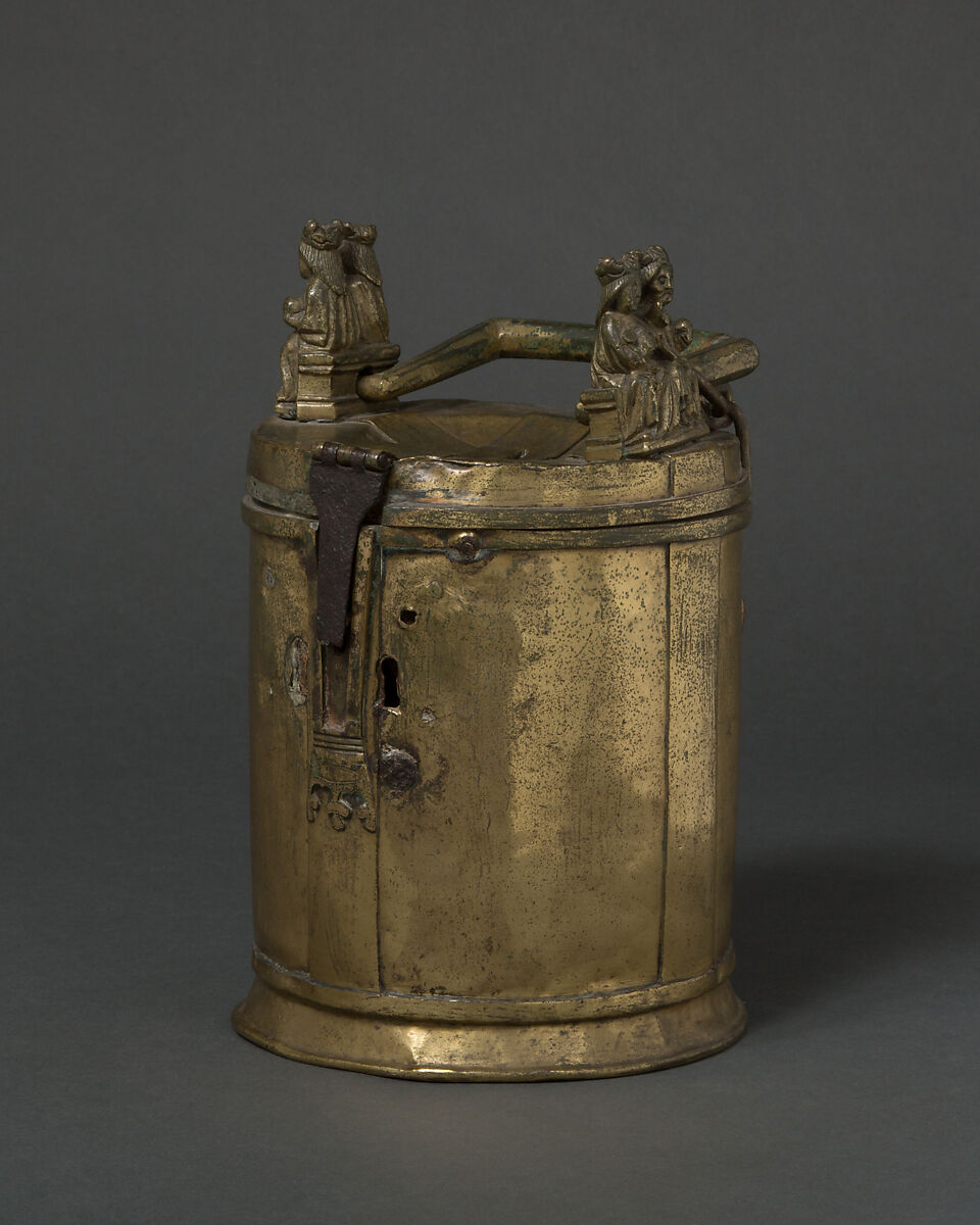 Alms Box, Brass, South Netherlandish