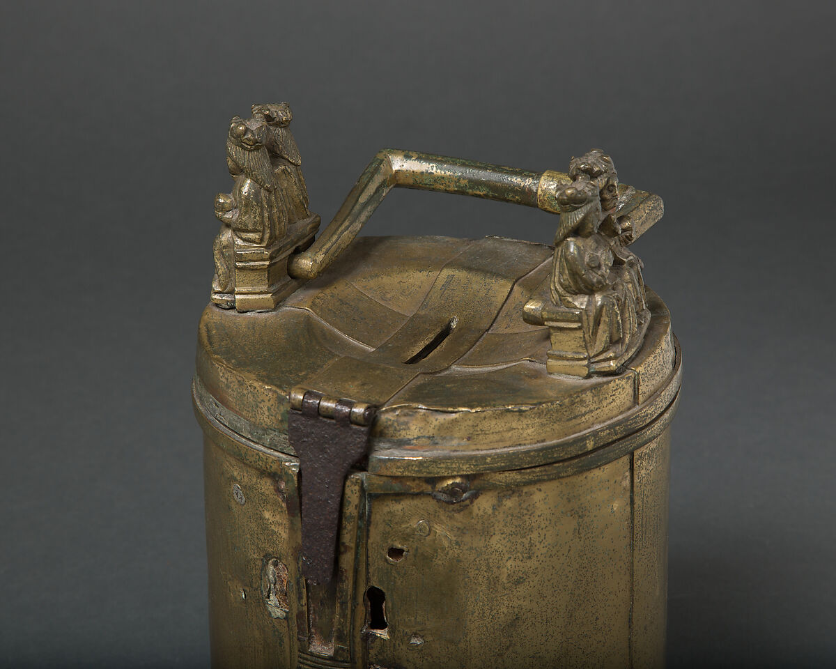 Alms Box, Brass, South Netherlandish