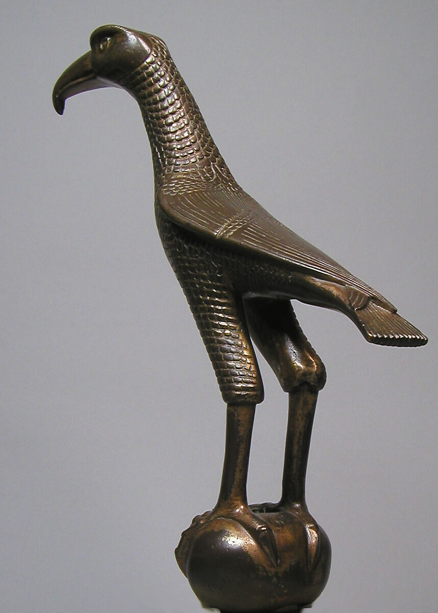 Falcon, Bronze, traces of gilding, South Italian