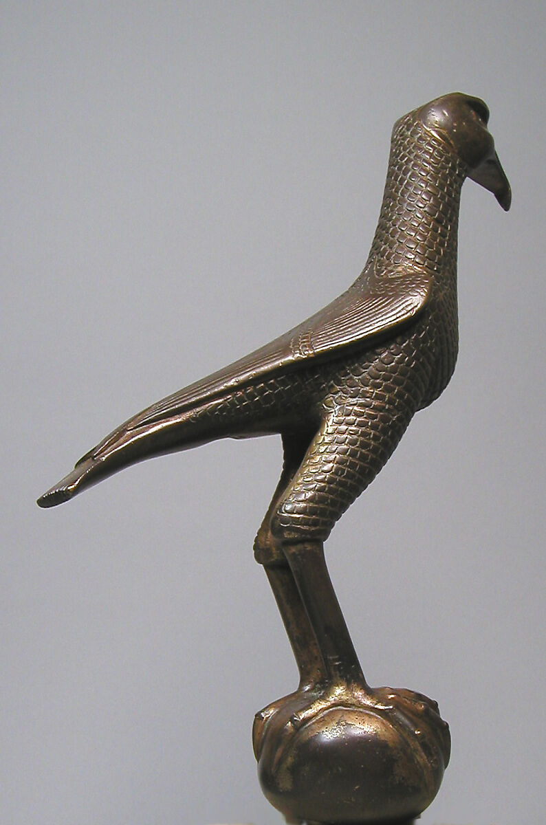 Falcon, Bronze, traces of gilding, South Italian