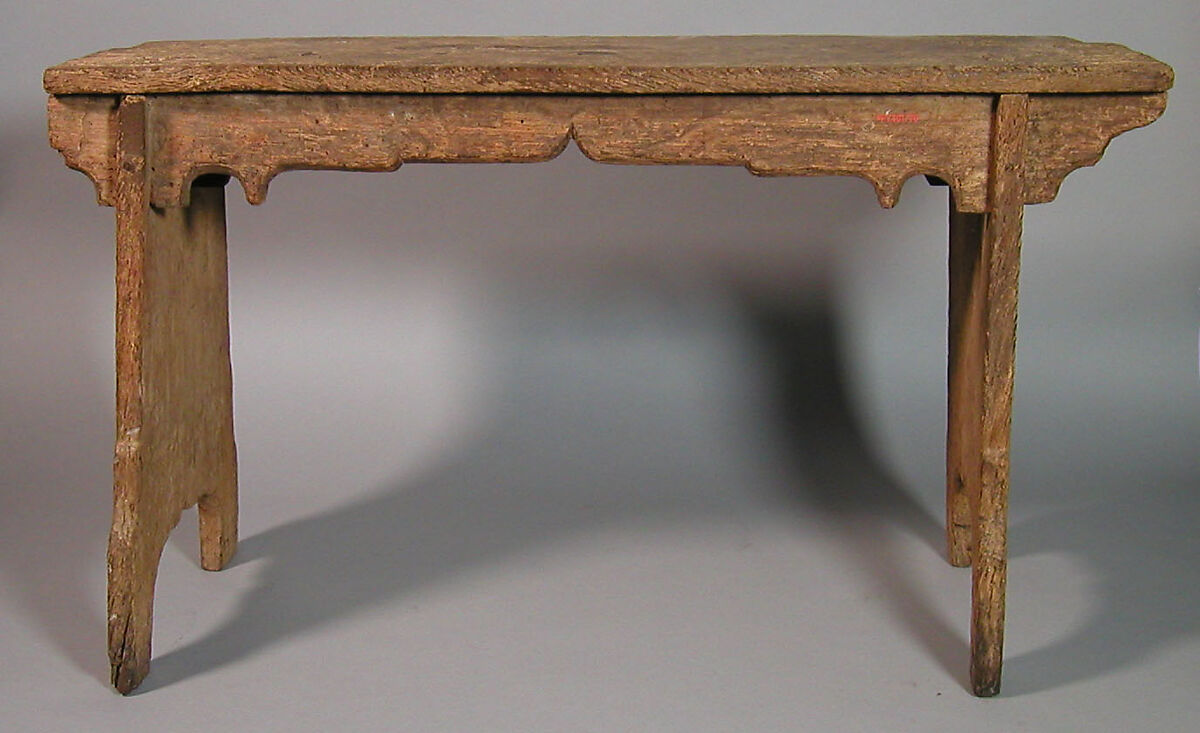 Stool, Oak, French or South Netherlandish
