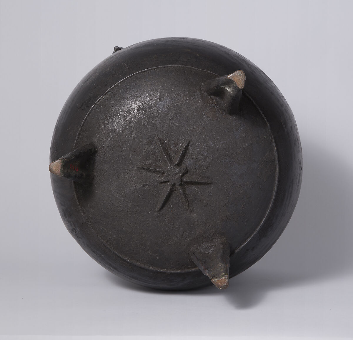 Caldron, Bronze and wrought iron, French or South Netherlandish