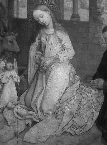 The Nativity Polyptych, Workshop of Rogier van der Weyden (Netherlandish, Tournai ca. 1399–1464 Brussels), Oil on oak, Netherlandish