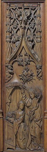 Panel with the Annunciation to the Virgin