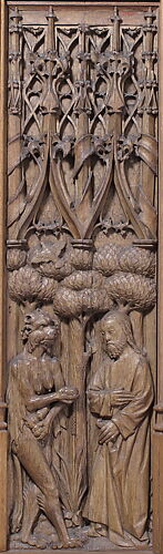 Panel with the Temptation of Christ