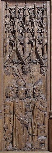 Panel with Christ Before the High Priest