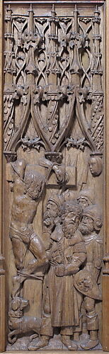 Panel with the Crucifixion of the Bad Thief