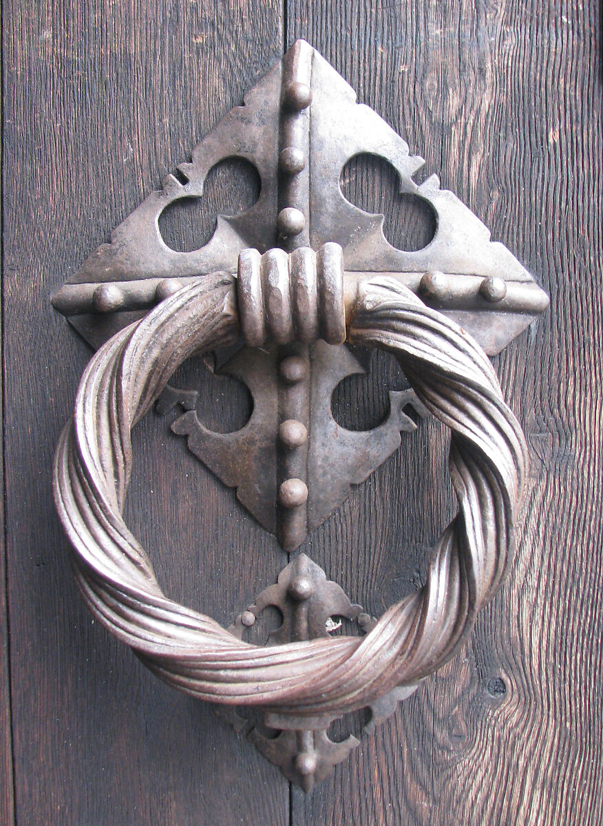 Door Knocker, Iron, European 