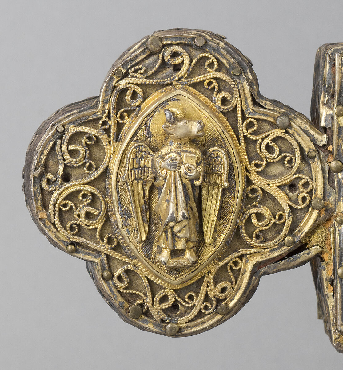 Processional Cross, Silver-gilt, North Italian