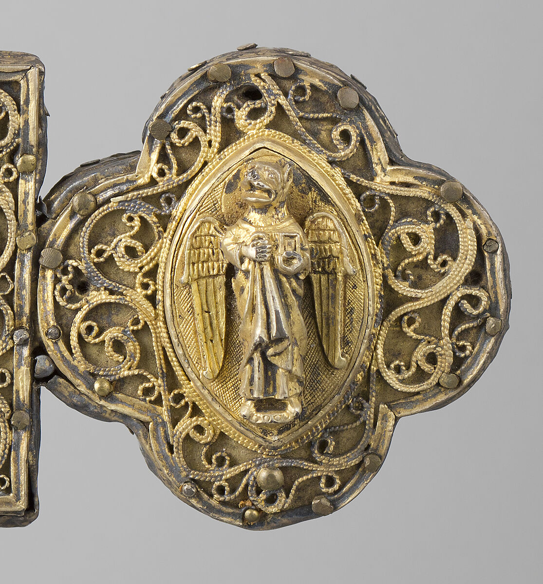 Processional Cross, Silver-gilt, North Italian